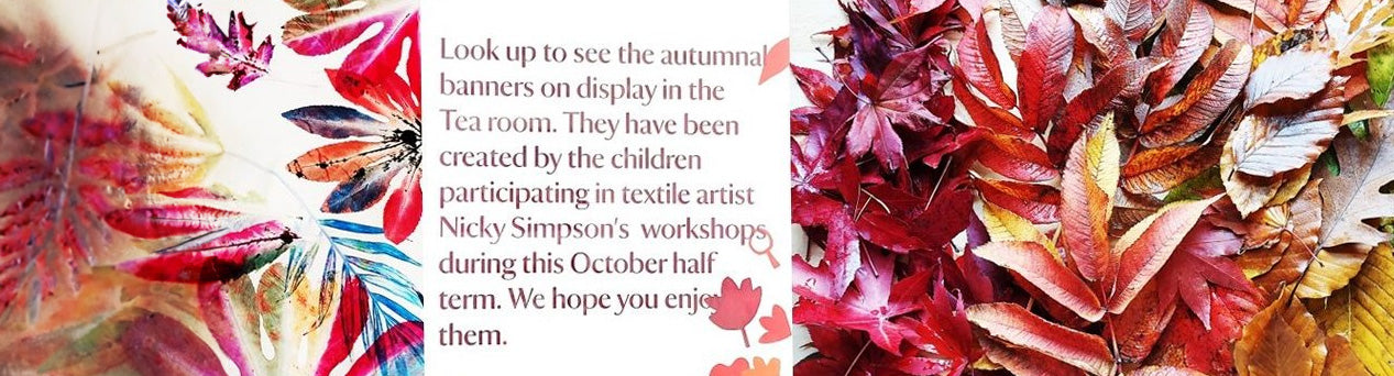 Art Textiles Workshop @ The National Trust Emmetts Garden